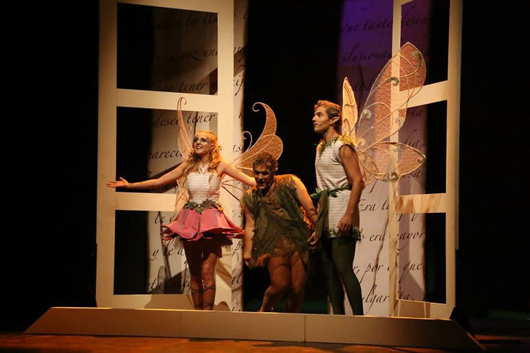 Momento del musical de Cuento de Andersen, Pulgarcita