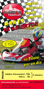 karting Nostrum, exhibición para todos las edades a partir de las 6 de la tarde