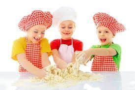 cocinar jugando, creando, diversión y desarrollar creatividad en la cocina
