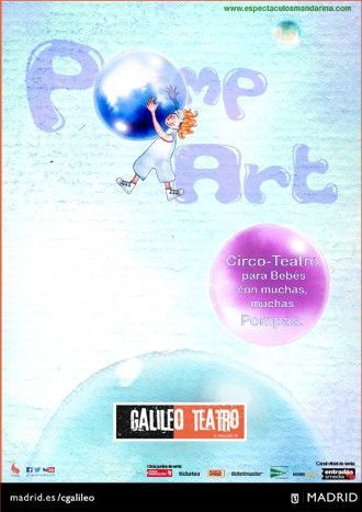 Pomp Art, el arte de las pompas llevado a los escenarios para los más pequeños