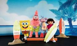 Bob Esponja y personajes de Nickelodeon