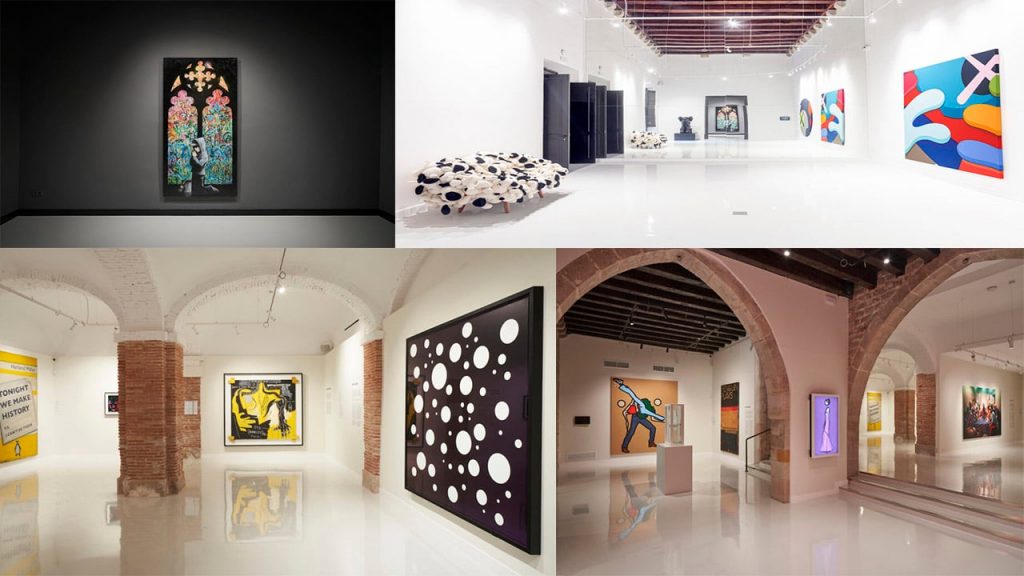 Museo para todas las edades con audioguía, con obras de arte moderno y contemporáneo