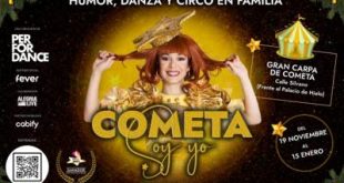 Espectáculo navideño Cometa Soy Yo,